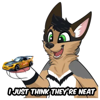 Cinn the Jackal - Neokai telegram stickers