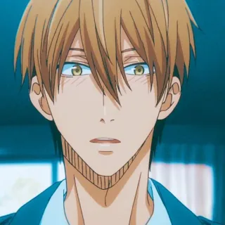 😍 Anime, Personnage, Manga, Portrait, Homme, Mâle whatsapp sticker