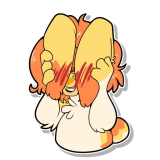 😳 Bunny telegram sticker