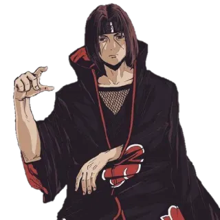 😎 Itachi Uchiha Naruto anime, naruto, itachi, uchiha, manga, ninja telegram sticker