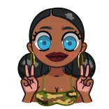Mia @Iggie telegram stickers