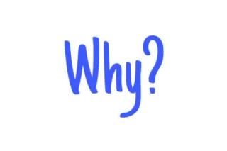 🇬🇧 Why? pertanyaan, kenapa, biru, stiker whatsapp sticker