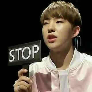 🐯 STOP Señal de stop, Advertencia, Precaución, Expresión, Mensaje, Señal telegram sticker