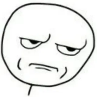 🙂 Me Gusta Rage Comics whatsapp sticker