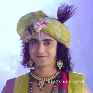 😉 Krishna BEATKINGS LOVE Krishna, Hinduísmo, Cultura indiana, Divindade telegram sticker