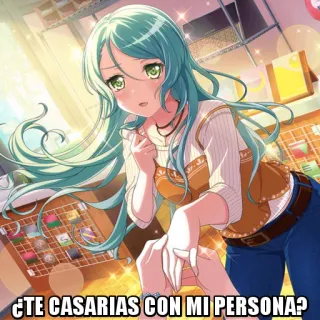 💍 ¿TE CASARIAS CON MI PERSONA? Anime, Liebe, Heiratsantrag, Mädchen, Hochzeit whatsapp sticker
