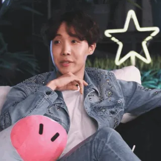 ☁ J-Hope K-pop, Piosenkarz, Gwiazda, Osoba, Rozrywka whatsapp sticker