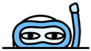 👙 snorkeling, menyelam, bawah air, olahraga air, lautan, berenang telegram sticker