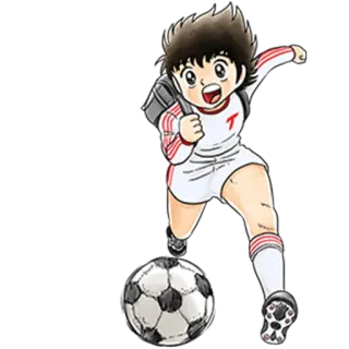 CAPTAIN TSUBASA @Nekosticker whatsapp stickers