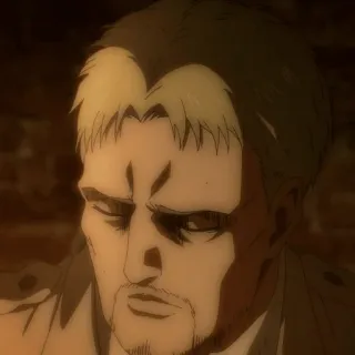 🐱 Reiner Braun Attack on Titan anime, attack on titan, reiner braun, character, manga whatsapp sticker