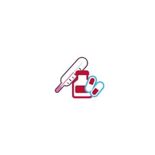 💊 здоровье, медицинский, таблетки, термометр, лекарство telegram sticker
