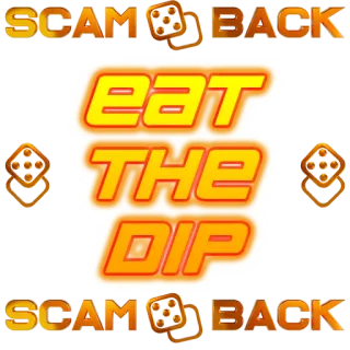 🙏 EAT THE DIP
SCAM BACK Mème, Finance, Crypto, Actions, Trading, Investissement telegram sticker