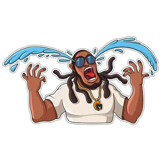 😭 плач, эмоция, выражение, мужчина, расстроенный, мультфильм, стикер telegram sticker