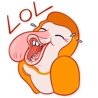 Hey Proboscis! whatsapp stickers