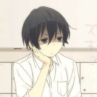 📍 Anime, Menino, Escola, Mangá, Desenho animado whatsapp sticker