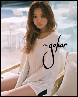 🥀 gohar 여자, 인물 사진, 소녀, 아시아인, 긴 머리 telegram sticker