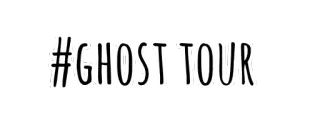 👻 #GHOST TOUR ghost tour, paranormal, haunted, ghosts, tour telegram sticker