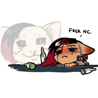 🥃 F*CK NC. whatsapp sticker