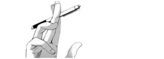 ⏲ doigt d'honneur, geste offensant, geste de la main, impoli, stylo, obscène telegram sticker