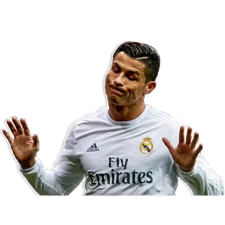 😐 Cristiano Ronaldo football, joueur, athlète, sport, Cristiano Ronaldo whatsapp sticker