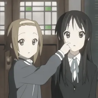 🥠 K-On! Anime, Niedlich, Freunde, K-On, Animation, Schule telegram sticker