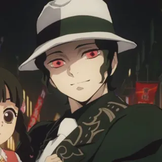 🍷 Muzan Kibutsuji Demon Slayer Аниме, Манга, Демон, Мудзан, Кибуцуджи, Клинок, рассекающий демонов telegram sticker