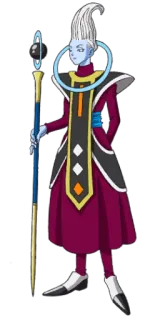 😑 Whis Dragon Ball anime, dragon ball, whis, angel, staff telegram sticker