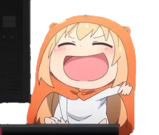 😂 Anime, Dessin animé, Joyeux, Rire, Mignon, Kawaii, Animé, Fun whatsapp sticker