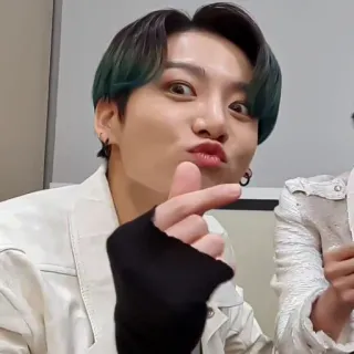 ✨ Jungkook kpop, cantor, celebridade, artista, ídolo, BTS telegram sticker