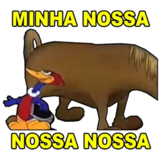 😲 MINHA NOSSA
NOSSA NOSSA telegram sticker