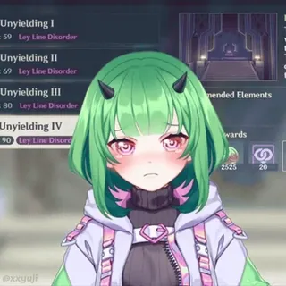 😷 Unyielding I
59 Ley Line Disorder
Unyielding II
69 Ley Line Disorder
Unyielding III
80 Ley Line Disorder
Unyielding IV
90 Ley Line Disord
mended Elements
wards
@xxyuji
2525
20 telegram sticker