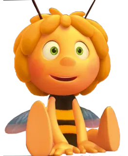 😸 Maya the Bee мультфильм, пчела, Майя, детское шоу, анимация whatsapp sticker