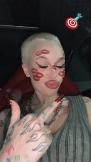 🖕 middle finger, offensive, gesture, tattoo telegram sticker
