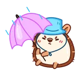 Ёжик @TgSticker telegram stickers