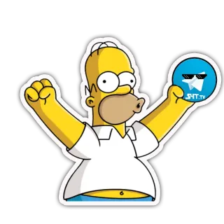 The Simpsons #2 - S4T.tv whatsapp stickers