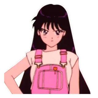 sailor_mars telegram stickers