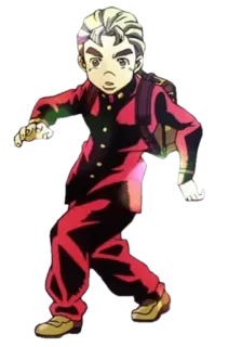 🕺 Koichi Hirose JoJo's Bizarre Adventure Anime, Charakter, Manga, Jojos bizarre Abenteuer, Koichi Hirose whatsapp sticker