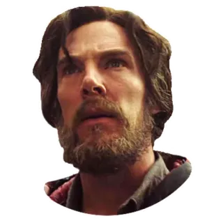 🤨 Doctor Strange doctor strange, marvel, movie, benedict cumberbatch, superhero telegram sticker
