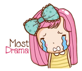 😭 Most Drama Cartoon, Weinen, Tränen, Drama, Traurig telegram sticker