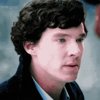 😏 Sherlock Holmes Sherlock sherlock holmes, benedict cumberbatch, serie, detektiv, krimi telegram sticker