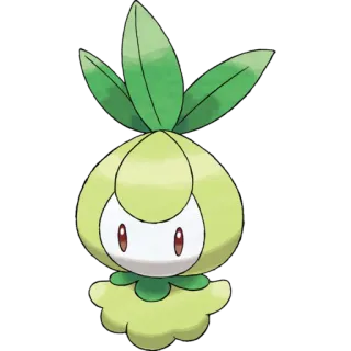 🐉 Budew Pokemon pokemon, budew, grass, leaf, anime, videogame, cute, kawaii telegram sticker