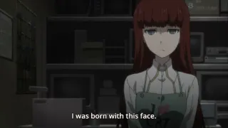 😶 I was born with this face. Anime, Mulher, Rosto, Nascido, Expressão telegram sticker