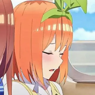 🧩 Yotsuba Nakano The Quintessential Quintuplets Anime, Manga, Personnage, Yotsuba Nakano, The Quintessential Quintuplets telegram sticker