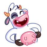 Cow telegram stickers