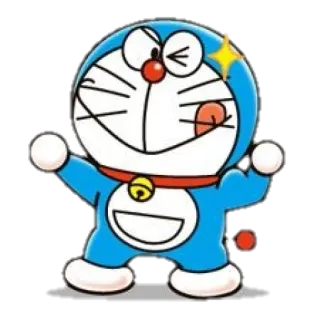 😝 Doraemon doraemon, anime, desenho animado, gato, robô, sino, japonês whatsapp sticker
