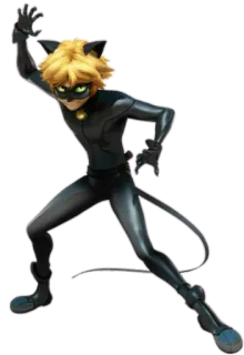 😺 Cat Noir Miraculous: Tales of Ladybug & Cat Noir Cat Noir, Miraculous Ladybug, Cartoon, Superheld, Anime, Charakter telegram sticker