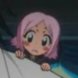 🤯 Yachiru Kusajishi Bleach Anime, Cartoon, Charakter, Manga telegram sticker