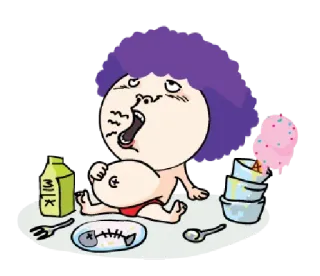 Purple Meme Face • @GreySunders telegram stickers