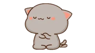 🍩 cat, cute, kawaii, animal, cartoon, cat sticker telegram sticker