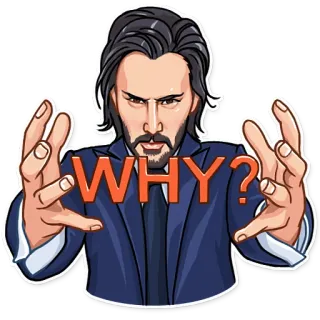 Keanu Reeves telegram stickers